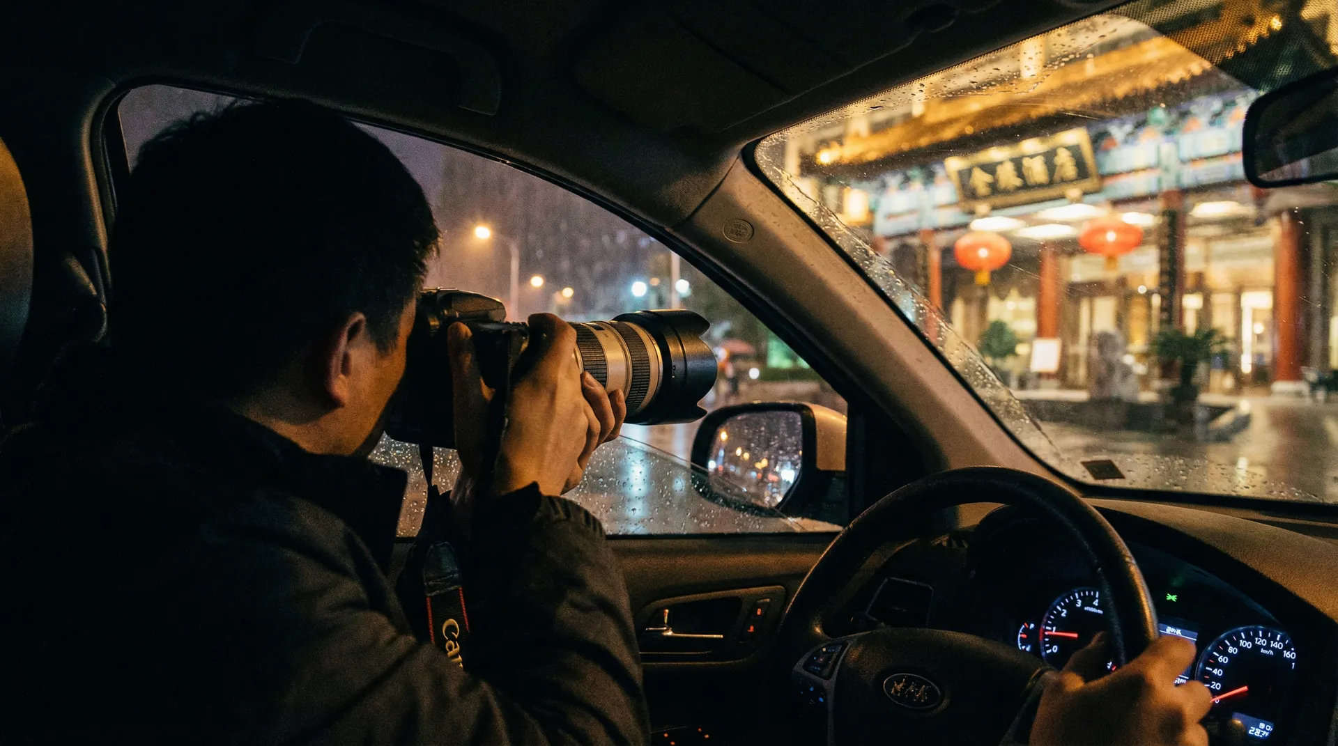 黑料吃瓜 - 记者深夜跟踪拍摄明星行踪